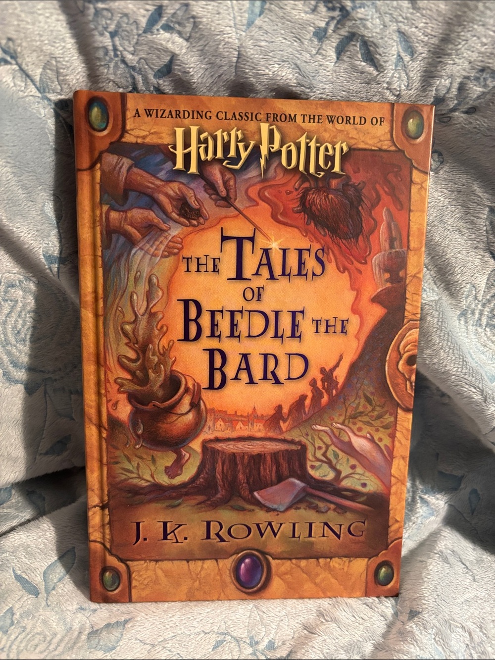 Harry Potter The Tales of Beedle the Bard — J.K. Rowling (Orange Cover)